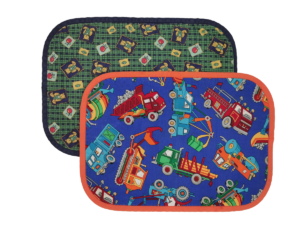 Napperon réversible durable pour écoliers - Fait au Québec - Au Fil des Saisons