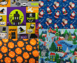 Motifs et couleurs Halloween et Noël - Au fil des saisons