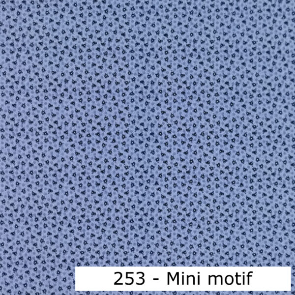 253 - Motif - Mini-motif (bleu vibrant) - Au fil des saisons