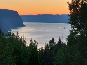 Coucher de soleil au Saguenay - Cap La Tabatière